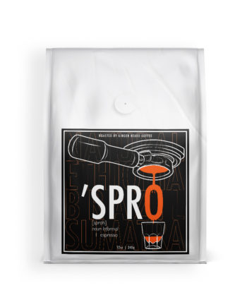 SPRO (Espresso) medium roast coffee by Ginger Beard Coffee