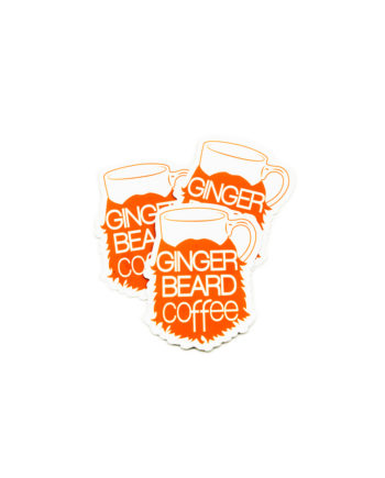 Ginger Beard Coffee Die-Cut Sticker Pack